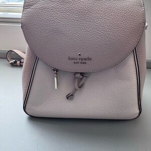 Kate Spade Light Pink Textured Backpack